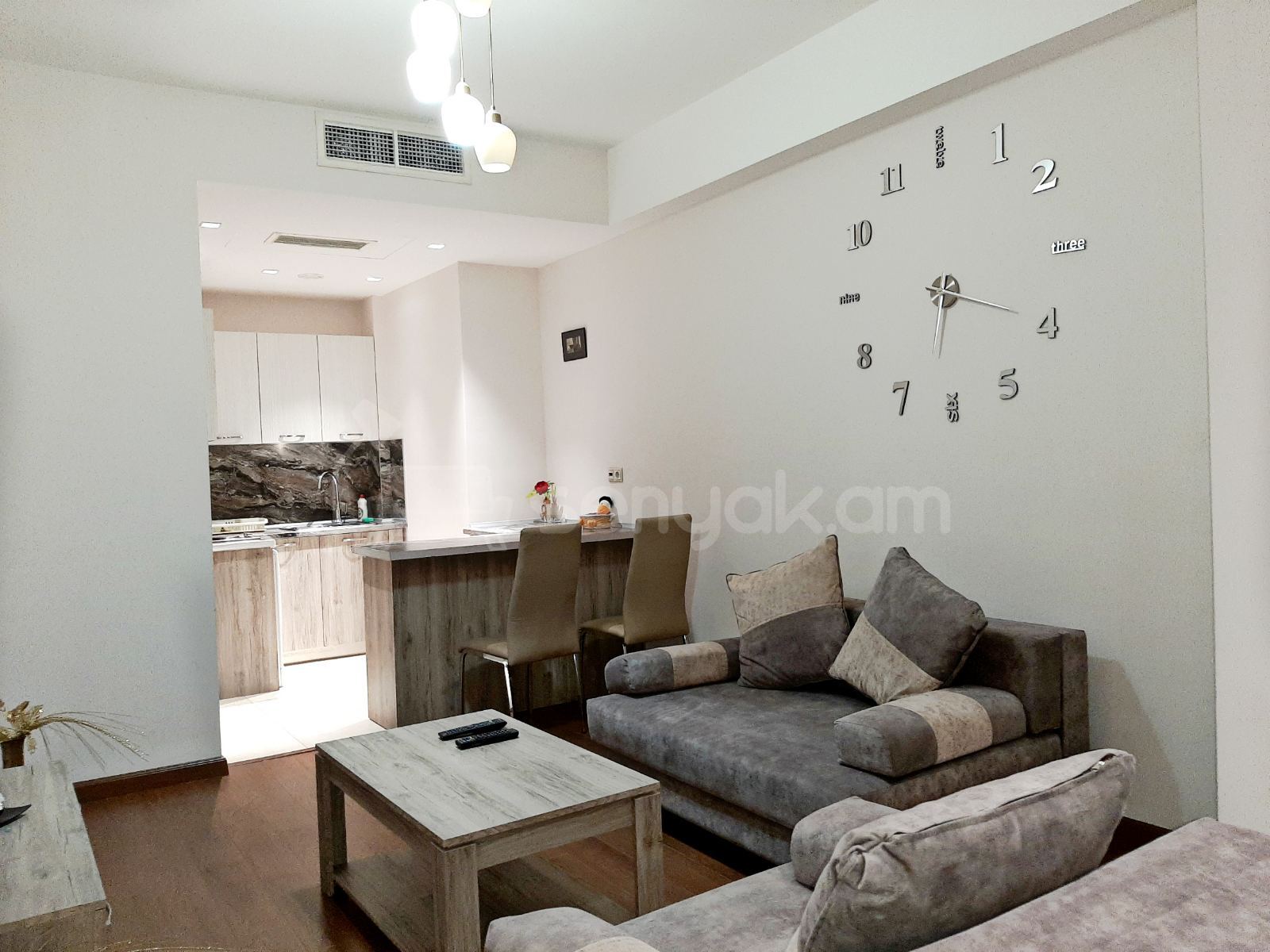 2 Սենյականոց Բնակարան Նորակառույցում, 55քմ, 5/12 հարկ, Դիզայներական Վերանորոգված