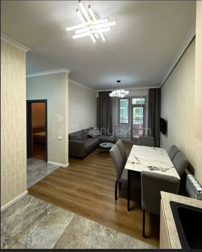 2 Սենյականոց Բնակարան Նորակառույցում, 60քմ, 4/14 հարկ, Կապիտալ Վերանորոգված, Կահավորված