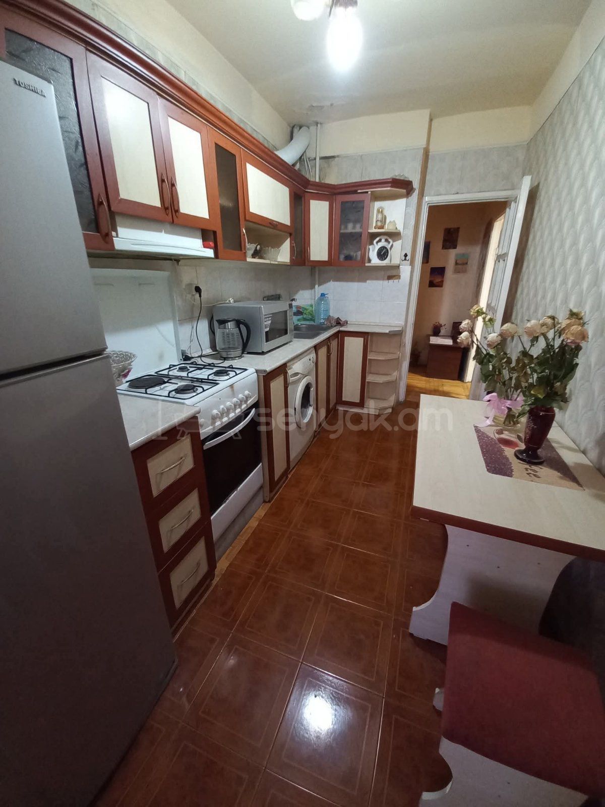 2 Սենյականոց Բնակարան, 65քմ, 1/9 հարկ, Կոսմետիկ Վերանորոգված, Մասամբ Կահավորված