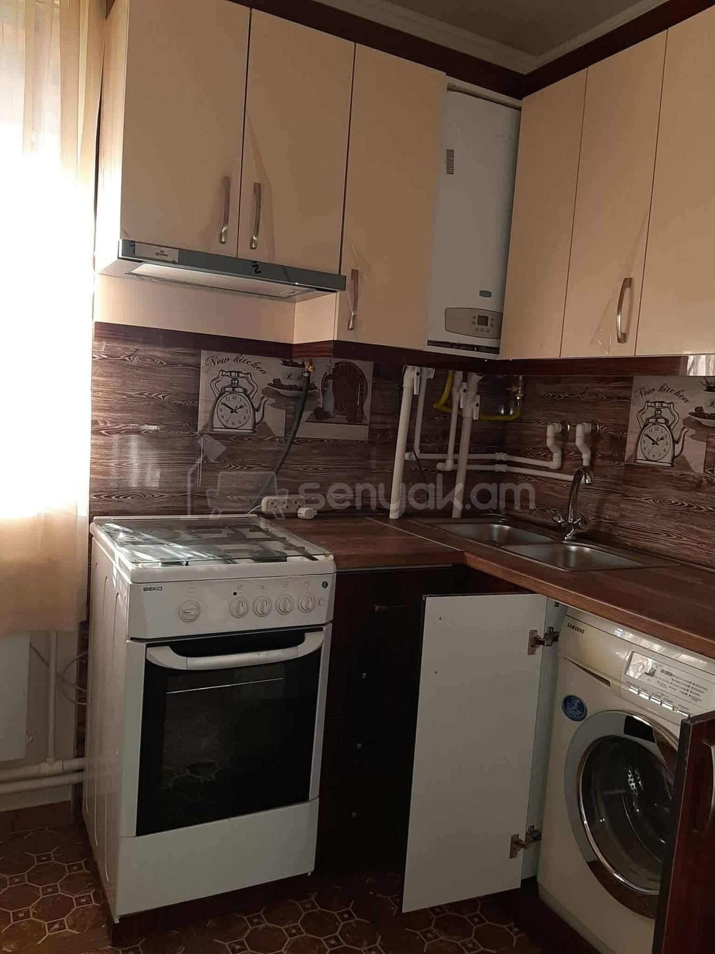 2 Սենյականոց Բնակարան Քարե Շենքում, 52քմ, 1/1 հարկ, Կապիտալ Վերանորոգված, Կահավորված, Արևկող