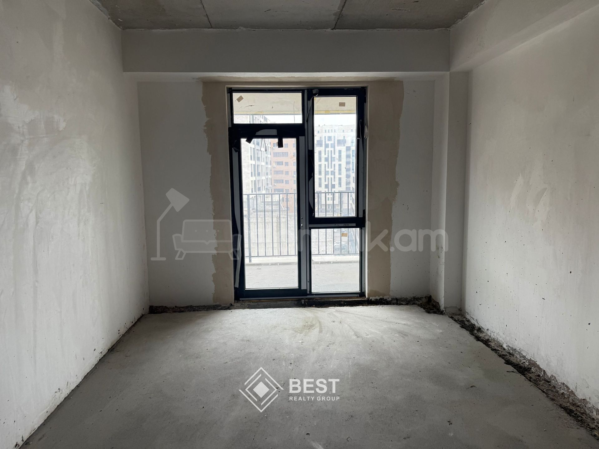 3 Սենյականոց Բնակարան Նորակառույցում, 90քմ, 7/14 հարկ, Զրոյական Վիճակում