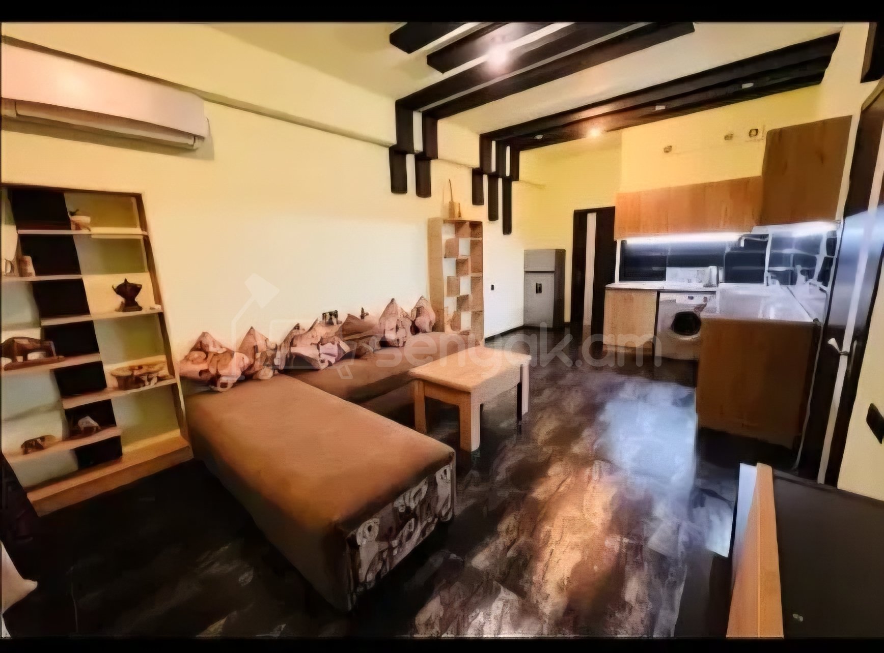 2 Սենյականոց Բնակարան Նորակառույց Քարե Շենքում, 54քմ, 14/14 հարկ, Կապիտալ Վերանորոգված, Կահավորված