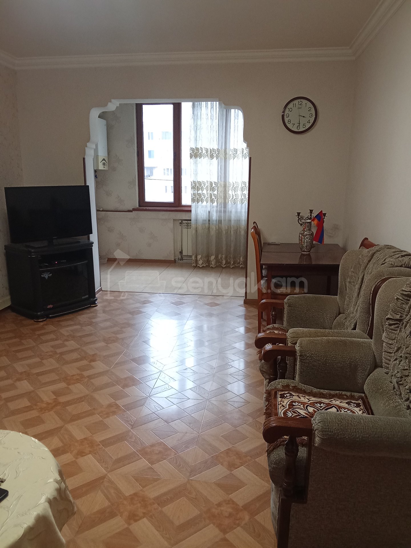 3 Սենյականոց Բնակարան, 78քմ, 4/6 հարկ, Կապիտալ Վերանորոգված, Կահավորված