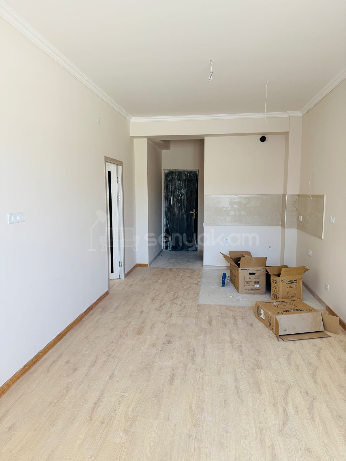 2 Սենյականոց Բնակարան Նորակառույցում, 47քմ, 3/8 հարկ, Կապիտալ Վերանորոգված