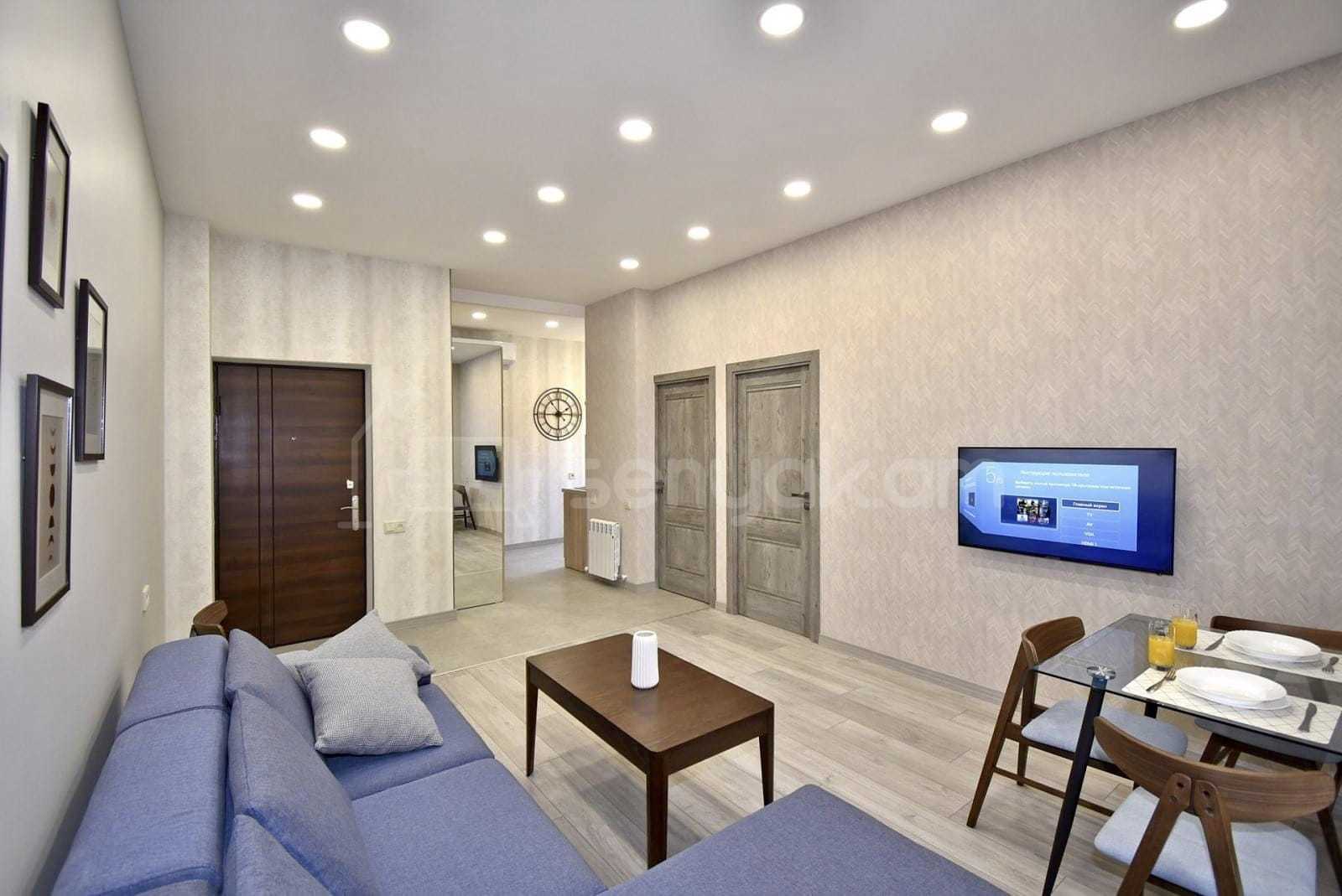 2 Սենյականոց Բնակարան Նորակառույցում, 55քմ, 7/12 հարկ, Դիզայներական Վերանորոգված