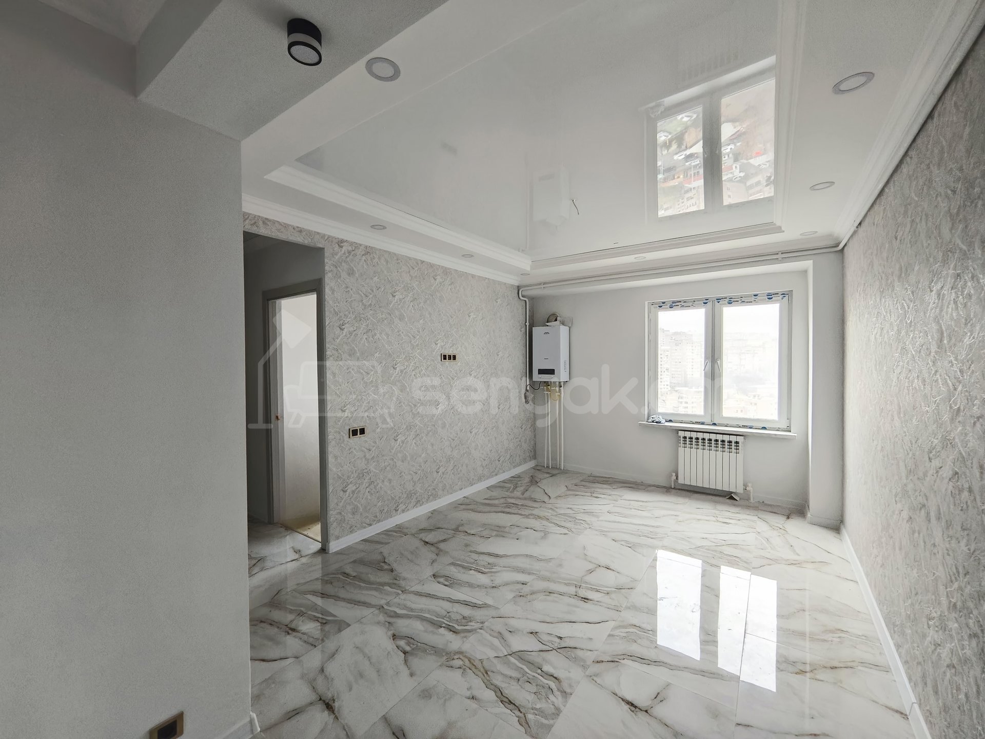 1 Սենյականոց Բնակարան, 33քմ, 14/16 հարկ, Կապիտալ Վերանորոգված