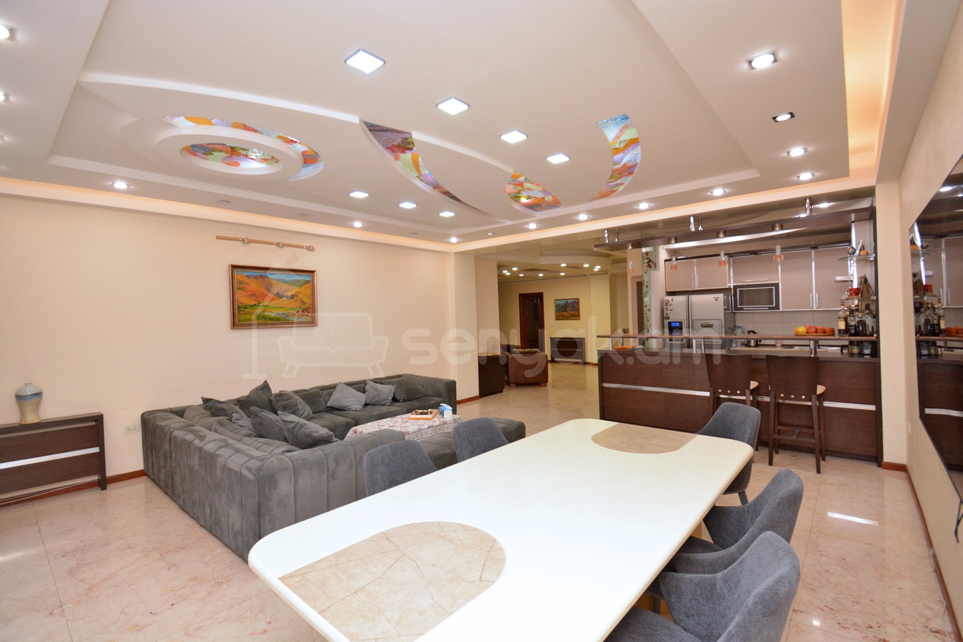 4 Սենյականոց Բնակարան Նորակառույցում, 165քմ, 3/11 հարկ, Կապիտալ Վերանորոգված