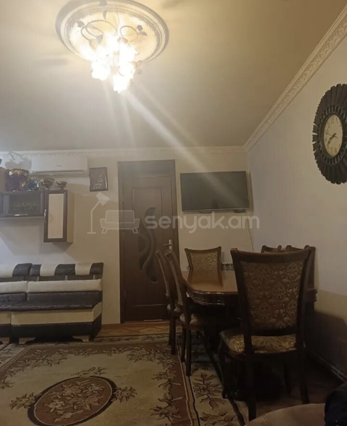 3 Սենյականոց Բնակարան, 43քմ, 2/4 հարկ, Նորմալ Վիճակում