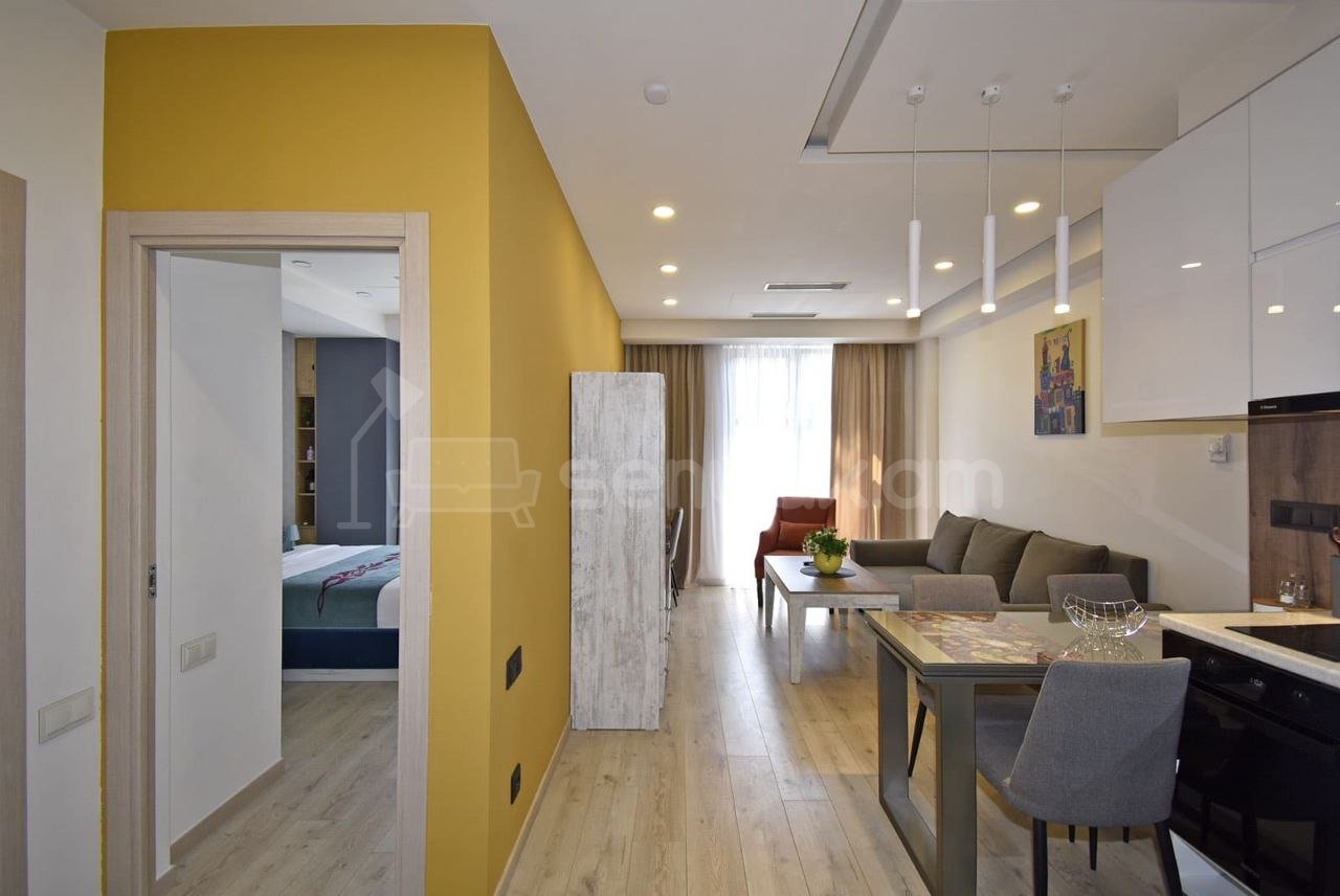 2 Սենյականոց Բնակարան Նորակառույցում, 55քմ, 5/15 հարկ, Դիզայներական Վերանորոգված