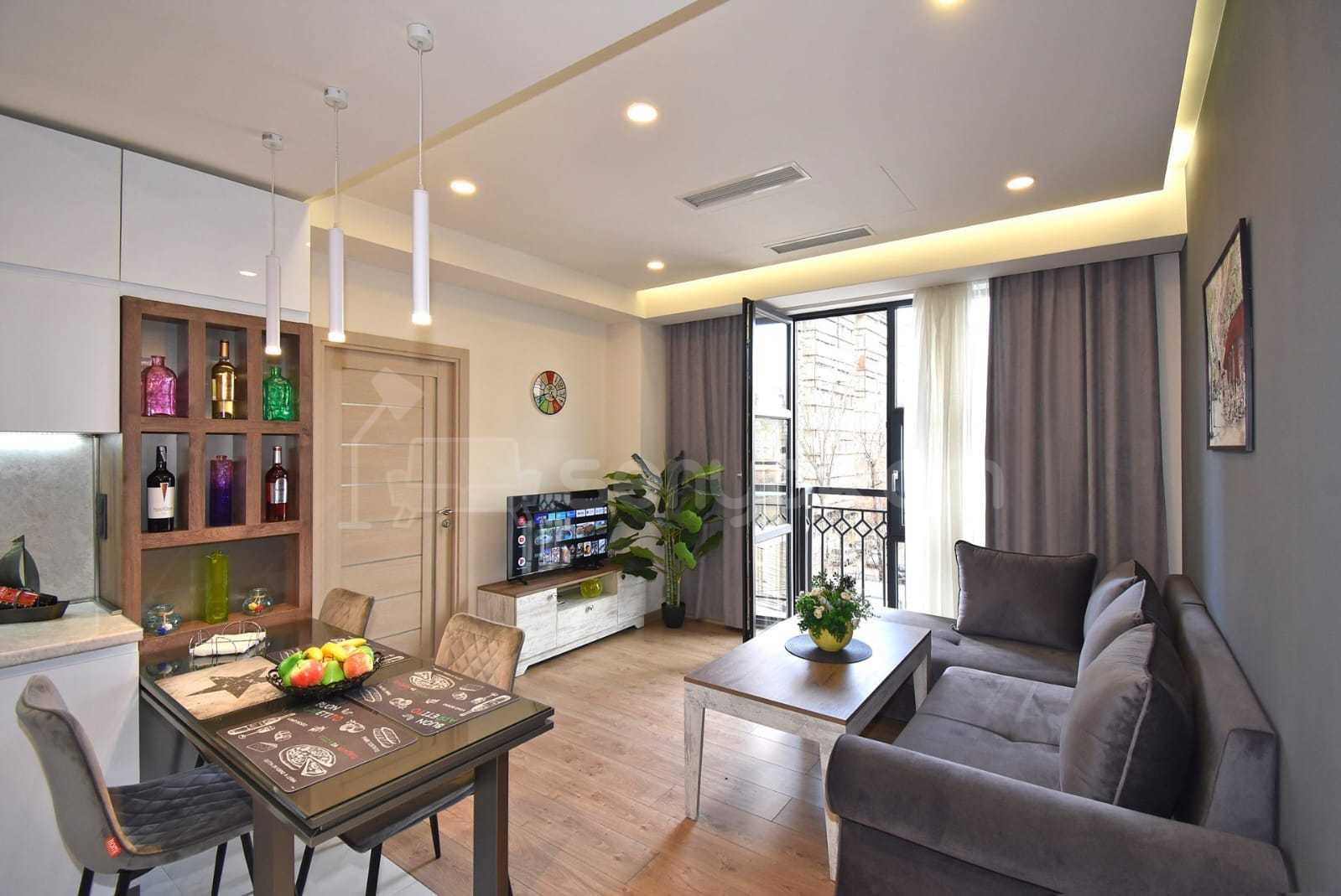 2 Սենյականոց Բնակարան Նորակառույցում, 55քմ, 5/15 հարկ, Դիզայներական Վերանորոգված