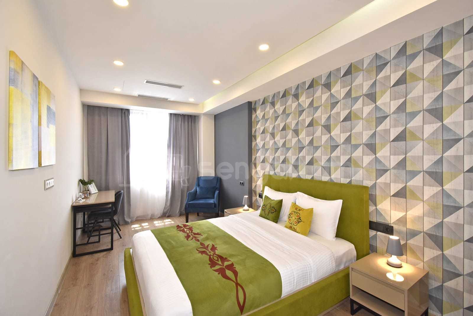 2 Սենյականոց Բնակարան Նորակառույցում, 55քմ, 5/15 հարկ, Դիզայներական Վերանորոգված