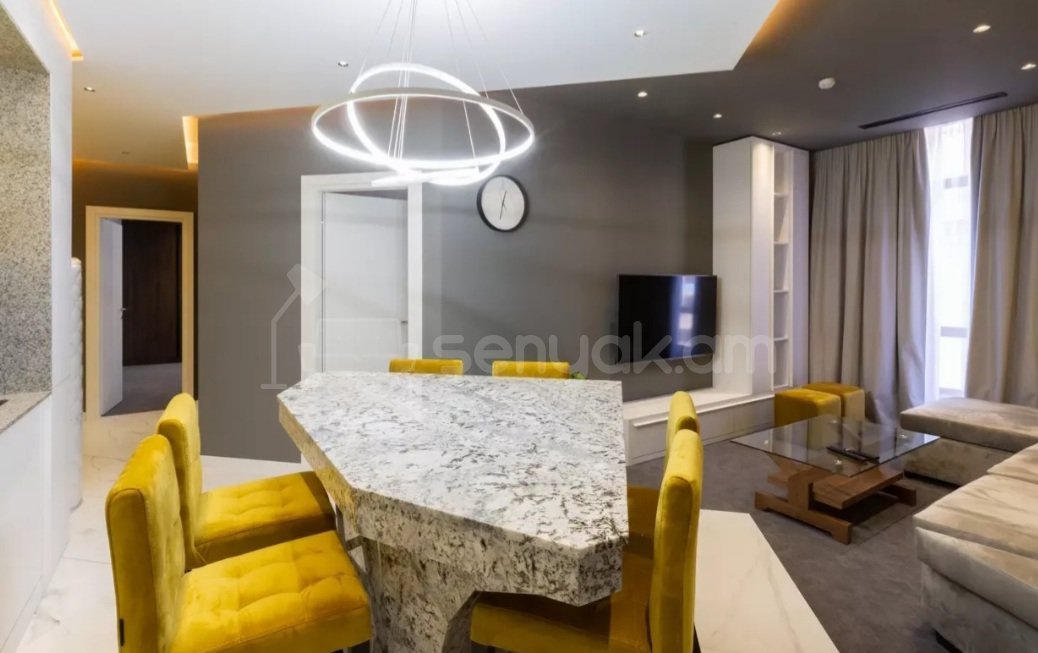 3 Սենյականոց Բնակարան Նորակառույցում, 80քմ, 8/11 հարկ, Դիզայներական Վերանորոգված