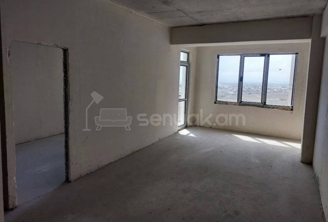 2 Սենյականոց Բնակարան Նորակառույցում, 49քմ, 9/11 հարկ, Զրոյական Վիճակում