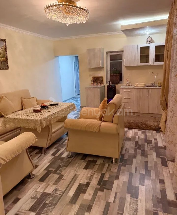 2 Սենյականոց Բնակարան Քարե Շենքում, 56քմ, 1/1 հարկ, Կապիտալ Վերանորոգված, Կահավորված