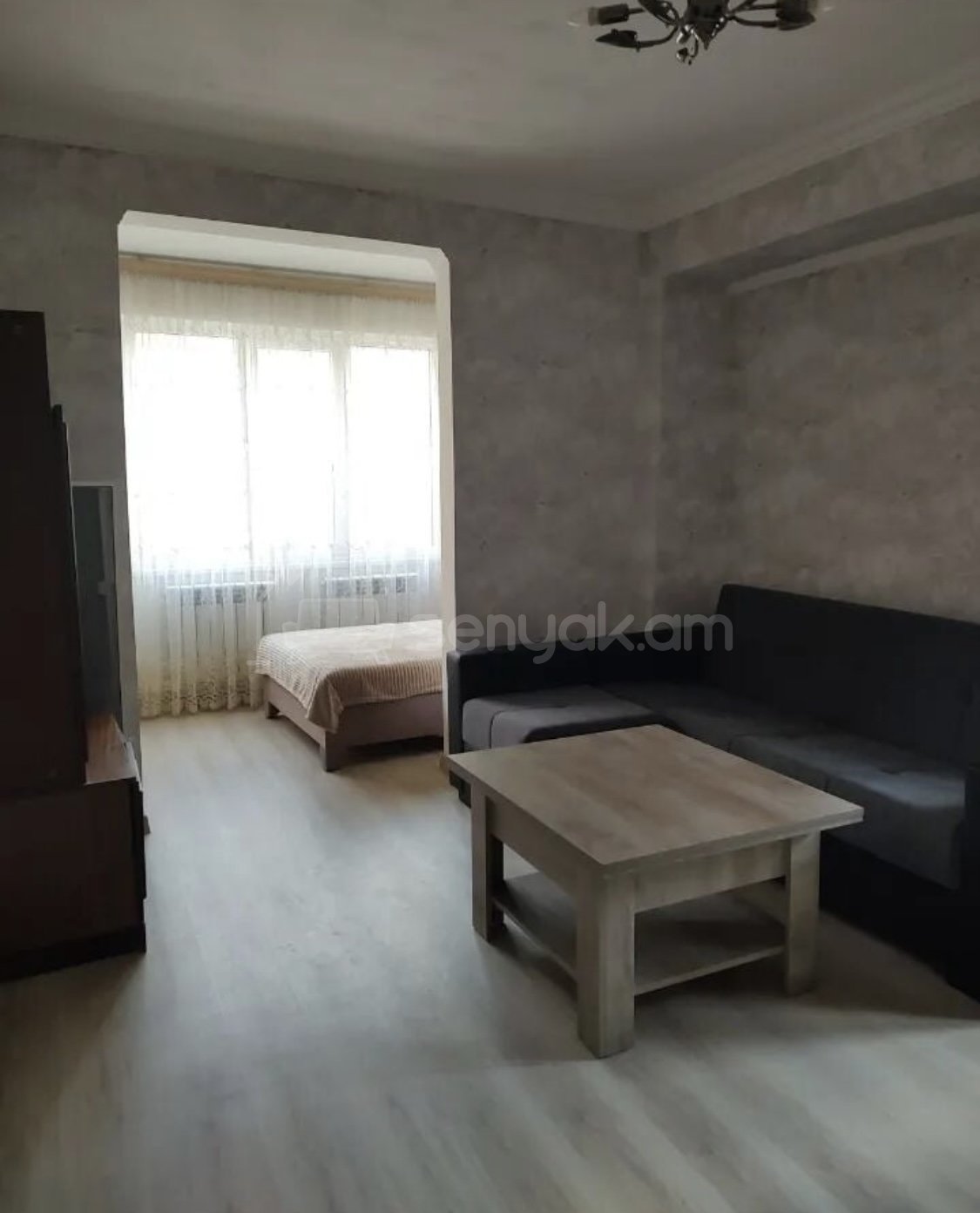 1 Սենյականոց Բնակարան, 42քմ, 2/9 հարկ, Կապիտալ Վերանորոգված, Կահավորված