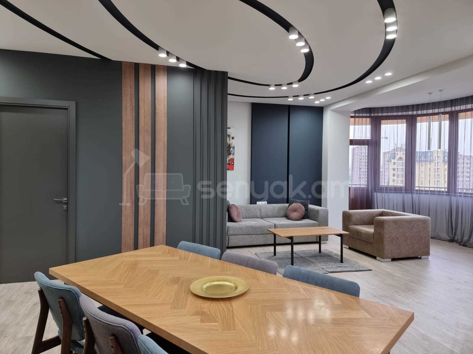 3 Սենյականոց Բնակարան Նորակառույցում, 100քմ, 13/13 հարկ, Դիզայներական Վերանորոգված, Կահավորված, Արևկող