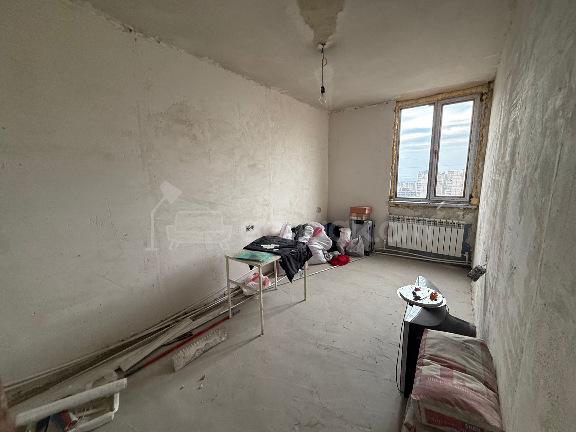 3 Սենյականոց Բնակարան, 79քմ, 16/16 հարկ, Պետական Վիճակում