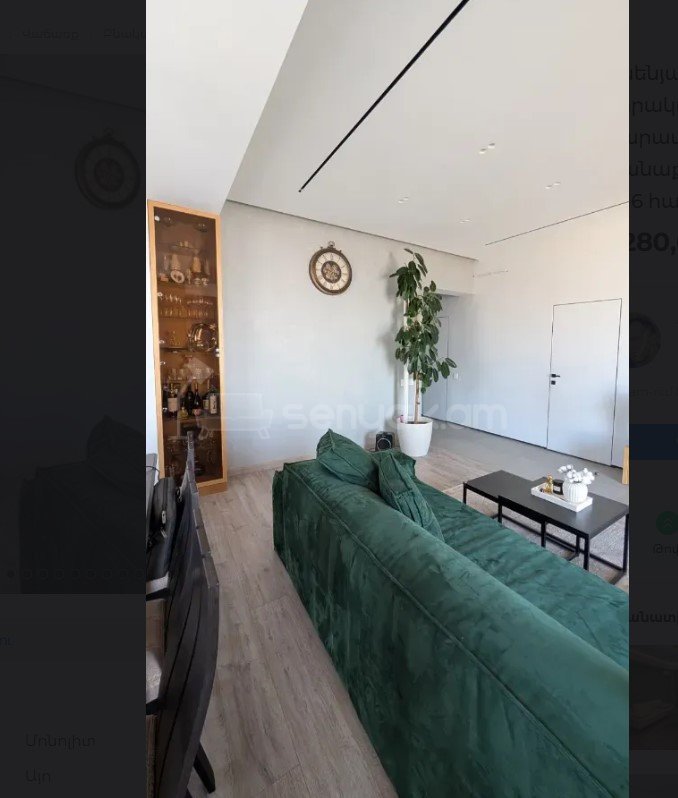 3 Սենյականոց Բնակարան Նորակառույցում, 105քմ, 9/18 հարկ, Դիզայներական Վերանորոգված