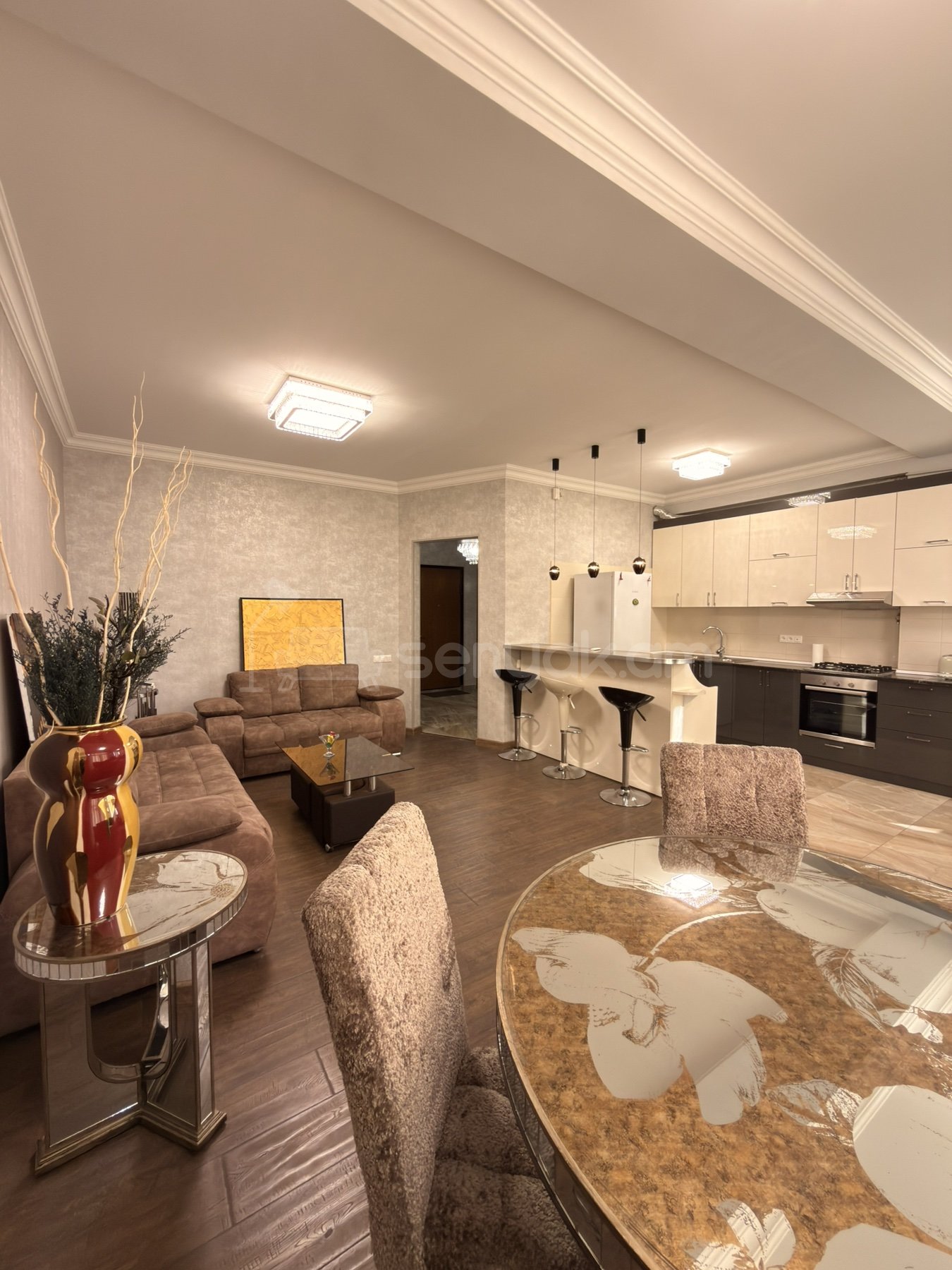 2 Սենյականոց Բնակարան Նորակառույցում, 68քմ, 7/11 հարկ, Կապիտալ Վերանորոգված