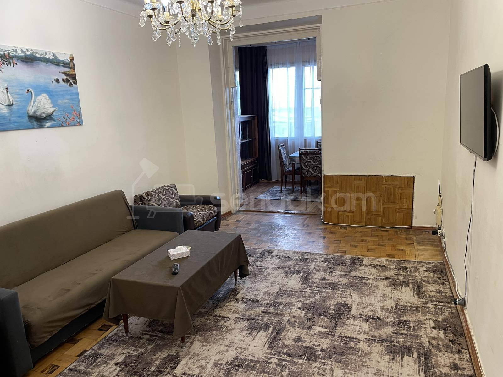 2 Սենյականոց Բնակարան Քարե Շենքում, 55քմ, 3/4 հարկ, Կապիտալ Վերանորոգված, Կահավորված, Արևկող