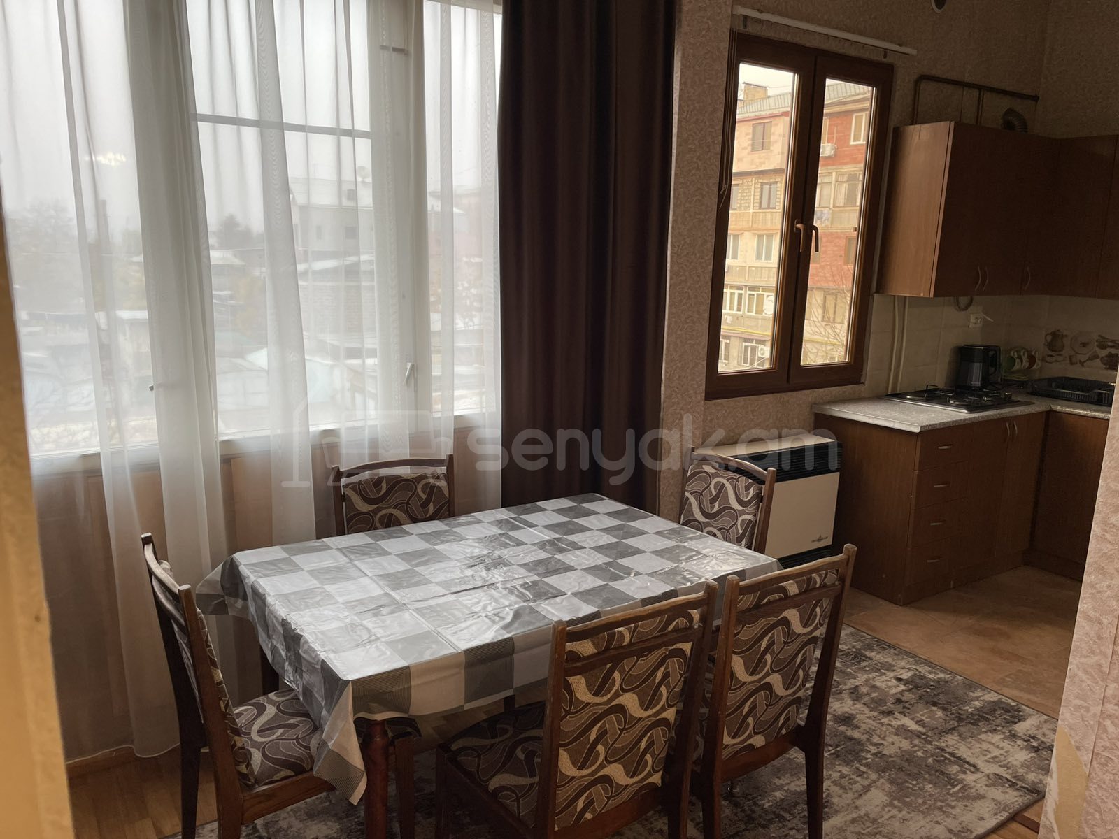 2 Սենյականոց Բնակարան Քարե Շենքում, 55քմ, 3/4 հարկ, Կապիտալ Վերանորոգված, Կահավորված, Արևկող