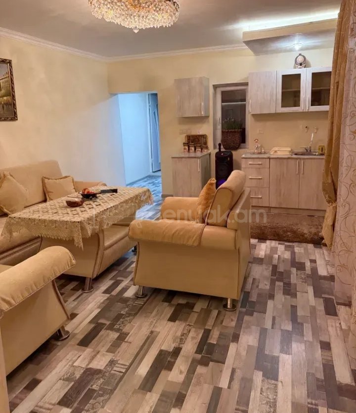 3 Սենյականոց Բնակարան Քարե Շենքում, 50քմ, 1/1 հարկ, Կապիտալ Վերանորոգված, Կահավորված