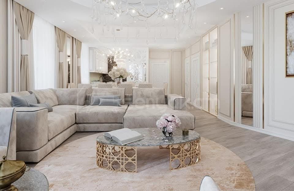 2 Սենյականոց Բնակարան Նորակառույցում, 55քմ, 8/12 հարկ, Դիզայներական Վերանորոգված