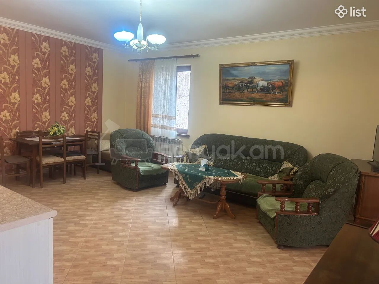 2 Սենյականոց Բնակարան, 52քմ, 5/9 հարկ, Կապիտալ Վերանորոգված