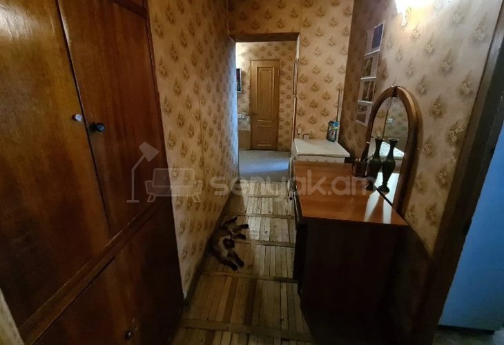 2 Սենյականոց Բնակարան Քարե Շենքում, 62քմ, 5/9 հարկ, Պետական Վիճակում