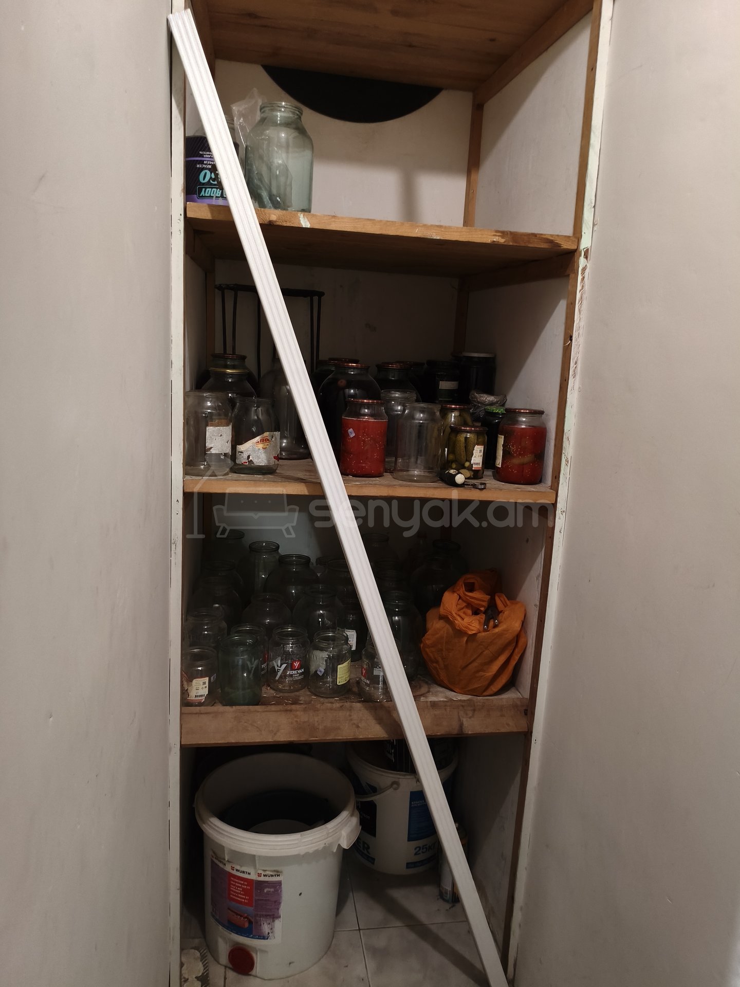 2 Սենյականոց Բնակարան Քարե Շենքում, 54քմ, 5/6 հարկ, Նորմալ Վիճակում, Կահավորված, Արևկող