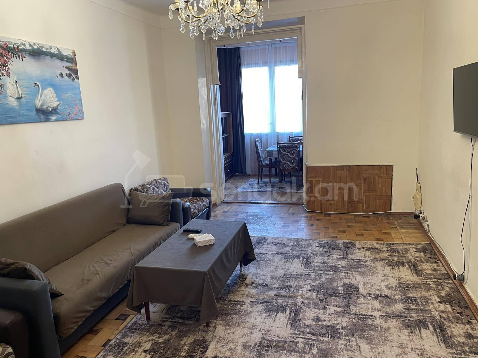 2 Սենյականոց Բնակարան Քարե Շենքում, 55քմ, 3/4 հարկ, Կոսմետիկ Վերանորոգված, Կահավորված, Արևկող