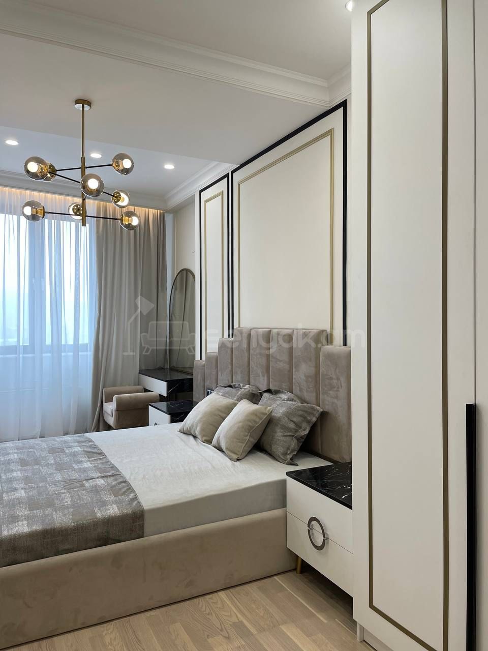 2 Սենյականոց Բնակարան Նորակառույցում, 55քմ, 8/12 հարկ, Դիզայներական Վերանորոգված