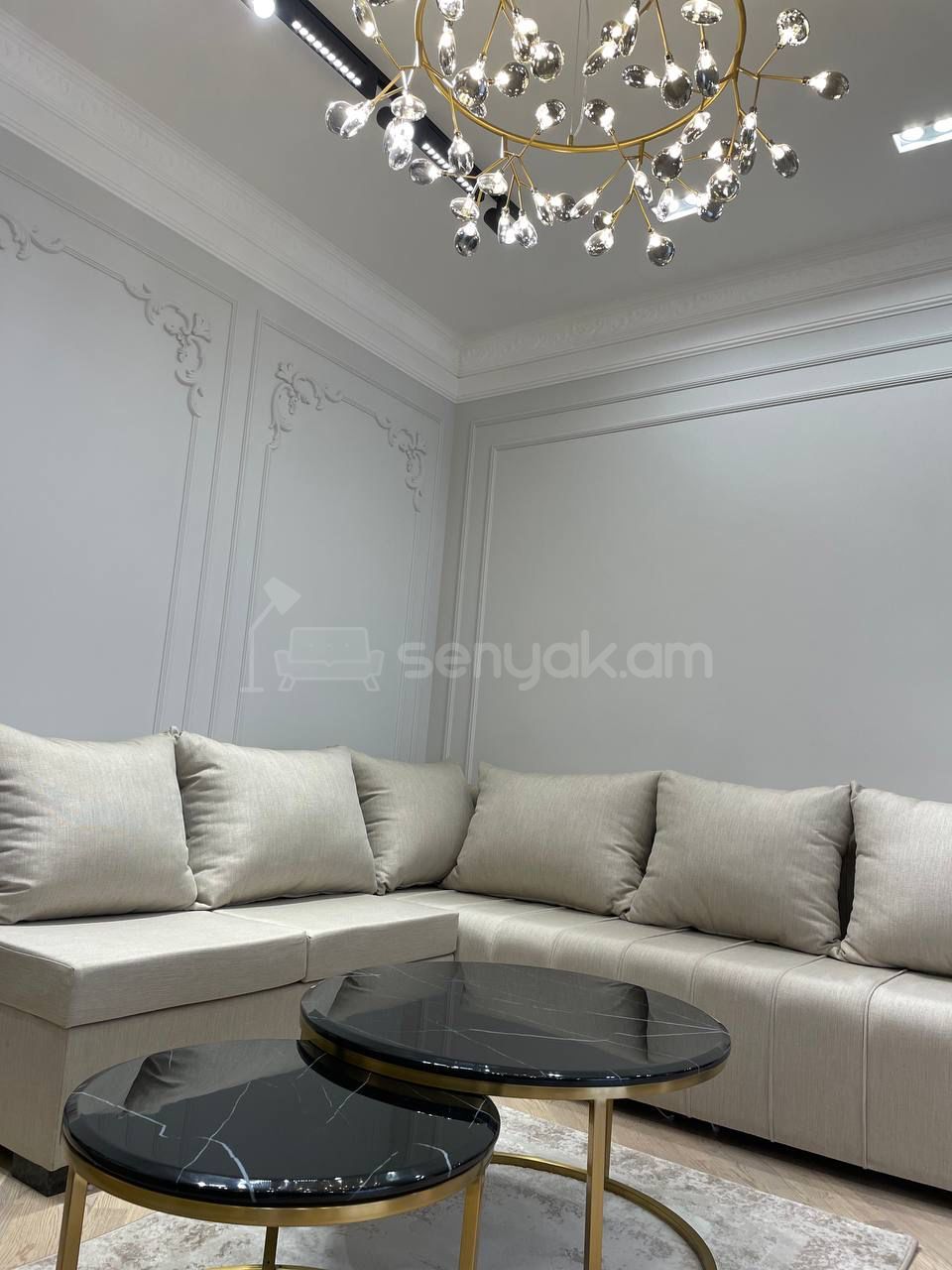 2 Սենյականոց Բնակարան Նորակառույցում, 55քմ, 8/12 հարկ, Դիզայներական Վերանորոգված