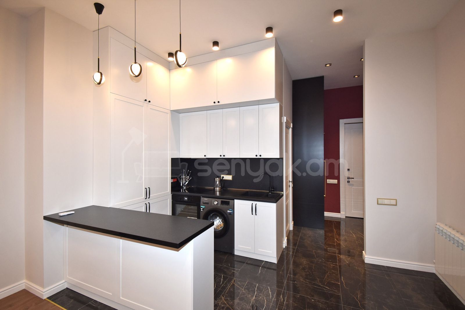 3 Սենյականոց Բնակարան Նորակառույցում, 80քմ, 8/12 հարկ, Դիզայներական Վերանորոգված