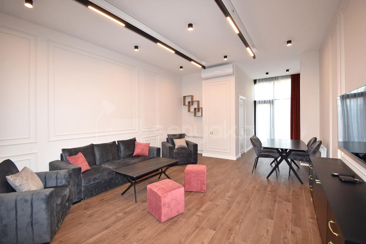 3 Սենյականոց Բնակարան Նորակառույցում, 80քմ, 8/12 հարկ, Դիզայներական Վերանորոգված