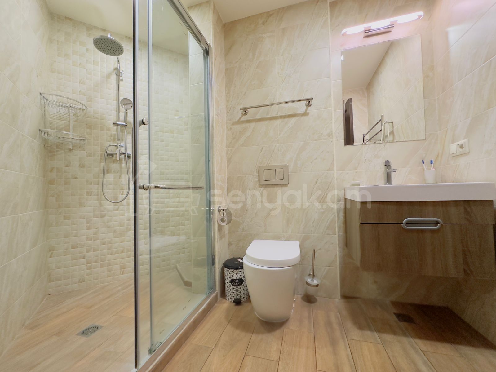 2 Սենյականոց Բնակարան Նորակառույցում, 55քմ, 7/15 հարկ, Դիզայներական Վերանորոգված