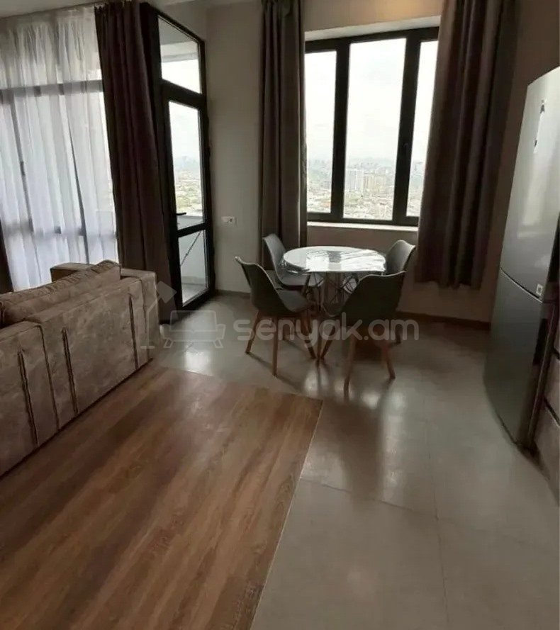 2 Սենյականոց Բնակարան Նորակառույցում, 42քմ, 12/16 հարկ, Կապիտալ Վերանորոգված