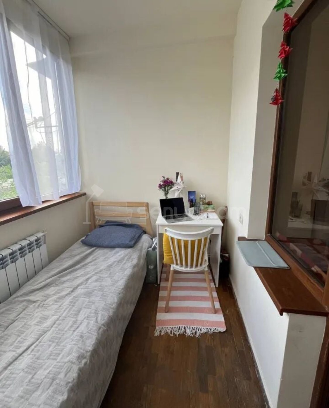 2 Սենյականոց Բնակարան Քարե Շենքում, 50քմ, 4/5 հարկ, Կապիտալ Վերանորոգված, Կահավորված