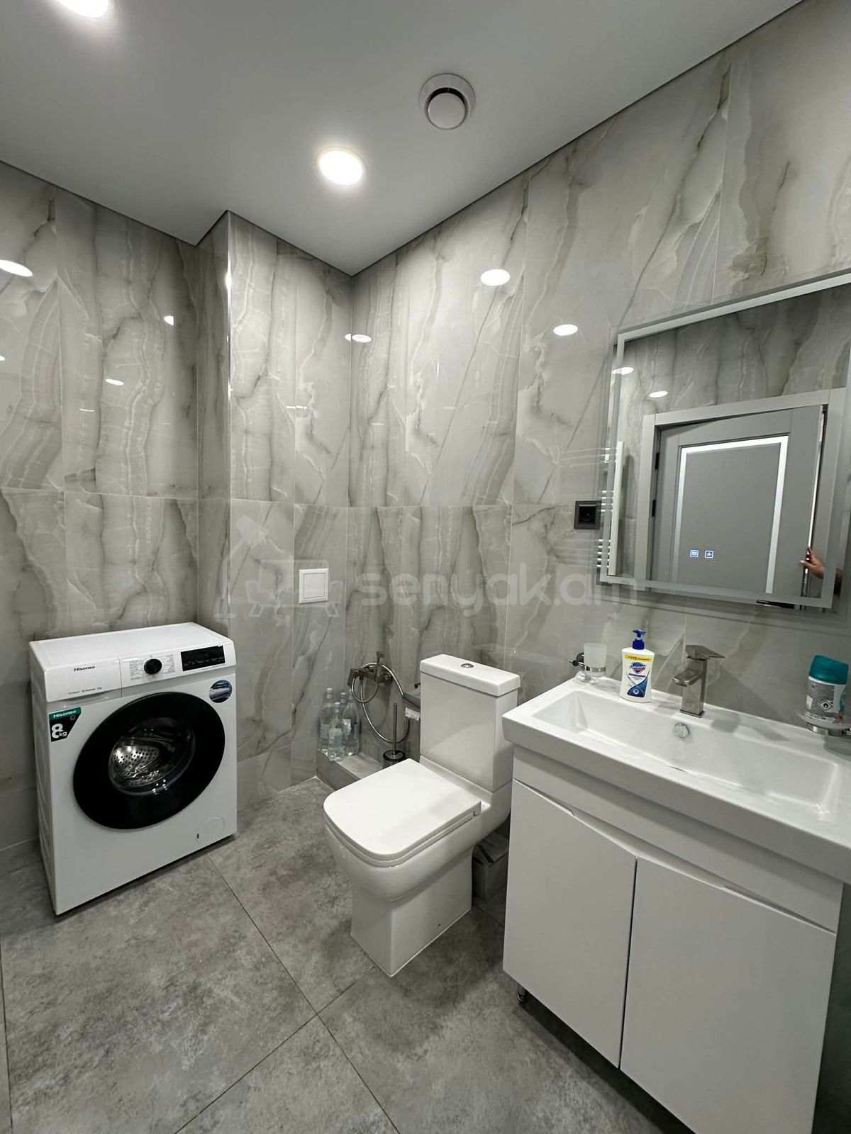 2 Սենյականոց Բնակարան, 54քմ, 2/16 հարկ, Կապիտալ Վերանորոգված, Կահավորված