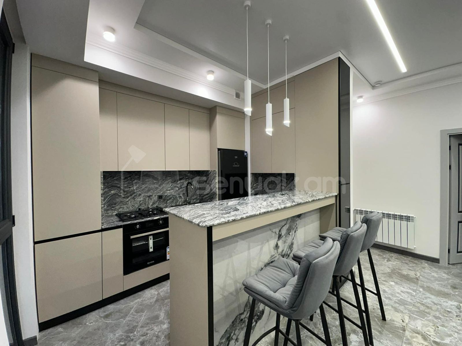 2 Սենյականոց Բնակարան, 54քմ, 2/16 հարկ, Կապիտալ Վերանորոգված, Կահավորված