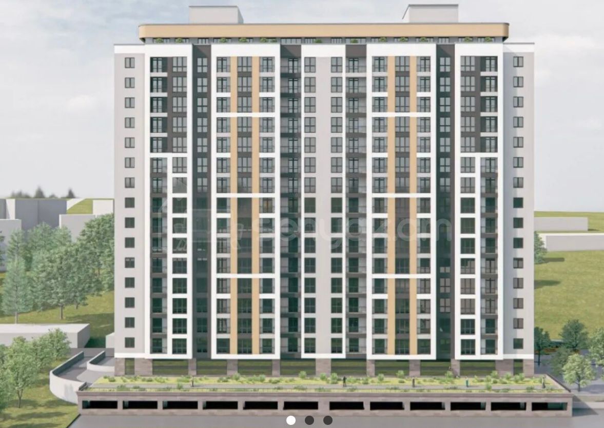 2 Սենյականոց Բնակարան, 60քմ, 11/17 հարկ, Զրոյական Վիճակում