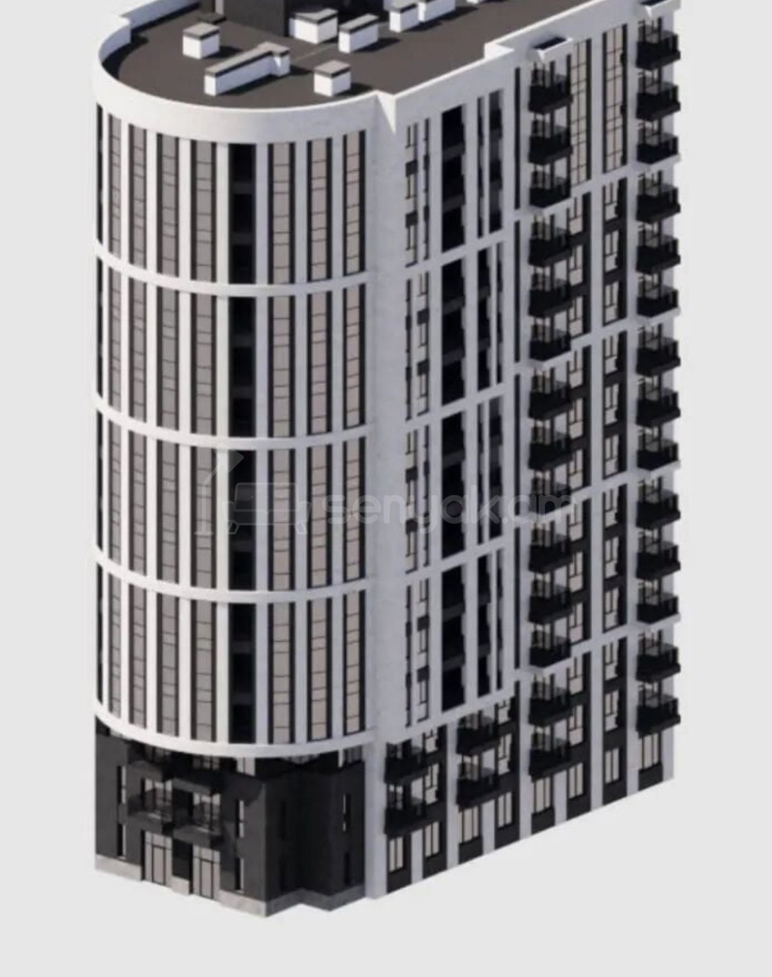 2 Սենյականոց Բնակարան Նորակառույցում, 60քմ, 3/12 հարկ, Զրոյական Վիճակում