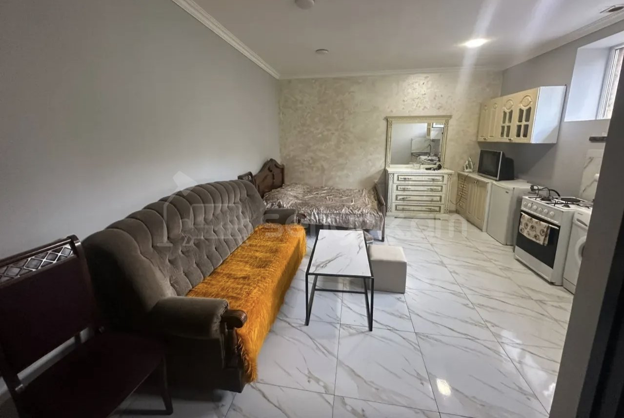 1 Սենյականոց Բնակարան Քարե Շենքում, 30քմ, 1/1 հարկ, Նորմալ Վիճակում, Կահավորված