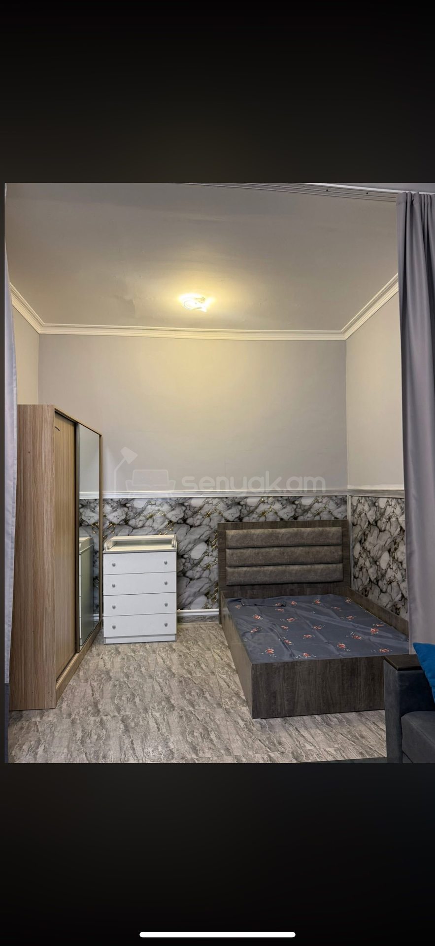 2 Սենյականոց Բնակարան Քարե Շենքում, 50քմ, 1/1 հարկ, Կապիտալ Վերանորոգված, Կահավորված