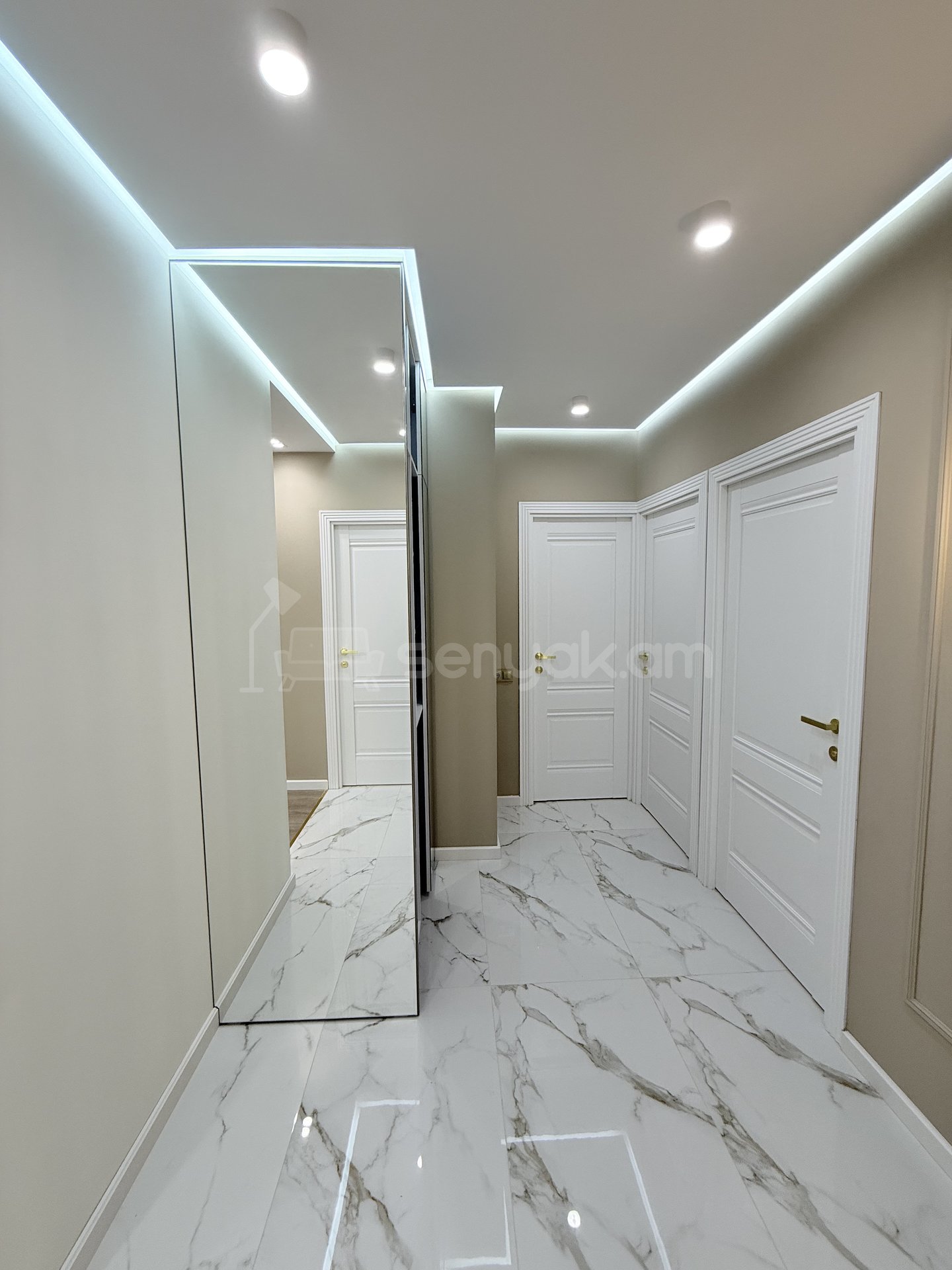 3 Սենյականոց Բնակարան, 75քմ, 4/9 հարկ, Դիզայներական Վերանորոգված