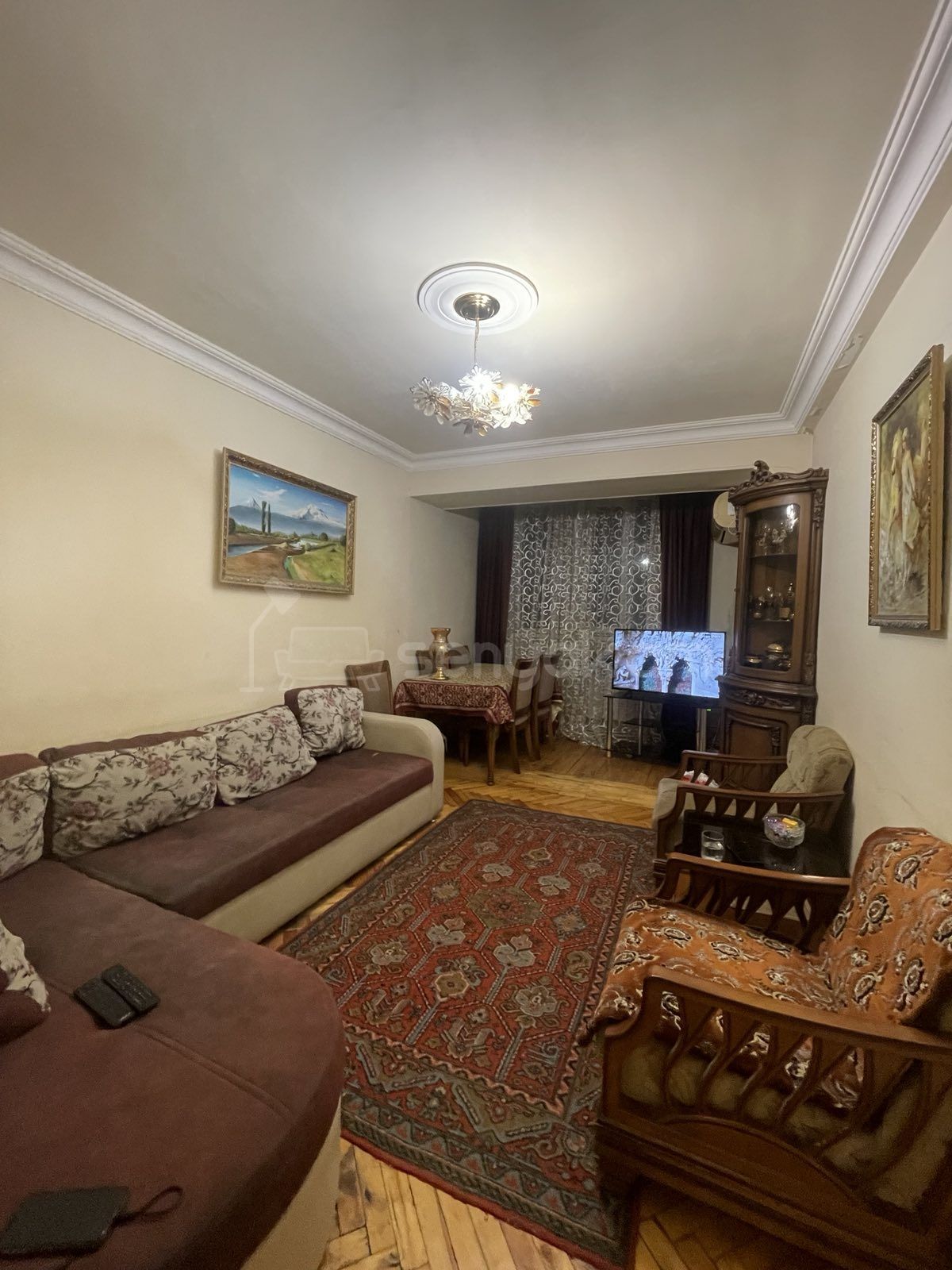 2 Սենյականոց Բնակարան, 58քմ, 10/10 հարկ, Կոսմետիկ Վերանորոգված, Կահավորված