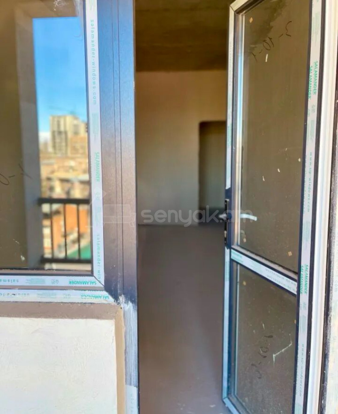 2 Սենյականոց Բնակարան Նորակառույցում, 64քմ, 10/10 հարկ, Զրոյական Վիճակում