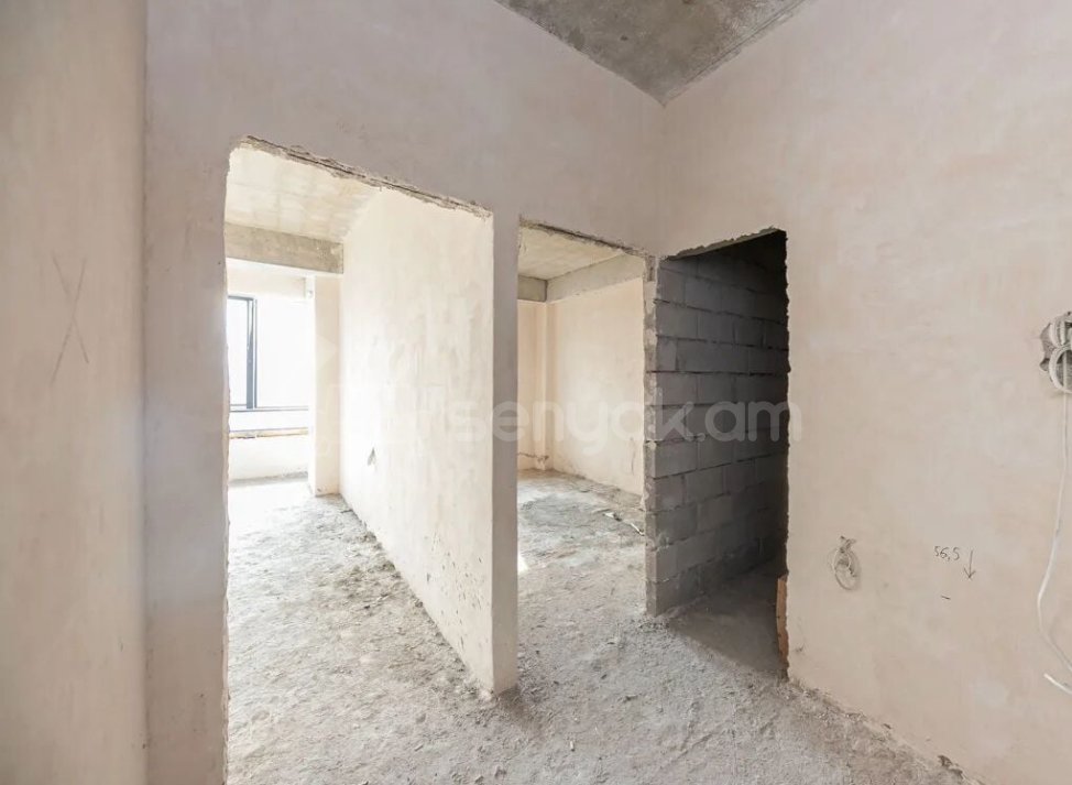 2 Սենյականոց Բնակարան Նորակառույցում, 54քմ, 3/14 հարկ, Զրոյական Վիճակում