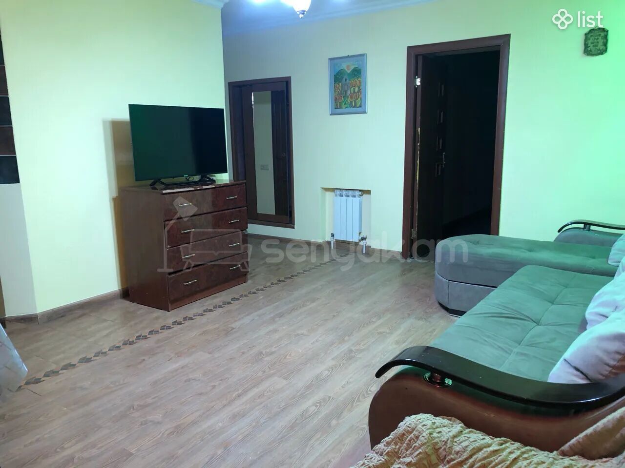 2 Սենյականոց Բնակարան Քարե Շենքում, 58քմ, 3/4 հարկ, Կապիտալ Վերանորոգված