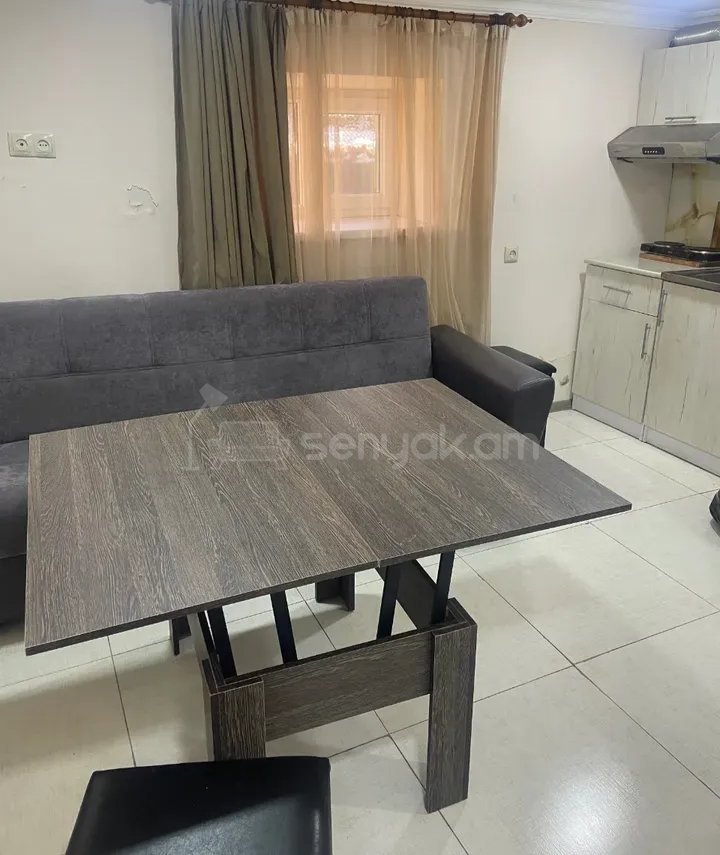 2 Սենյականոց Բնակարան Քարե Շենքում, 40քմ, 1/1 հարկ, Նորմալ Վիճակում, Կահավորված